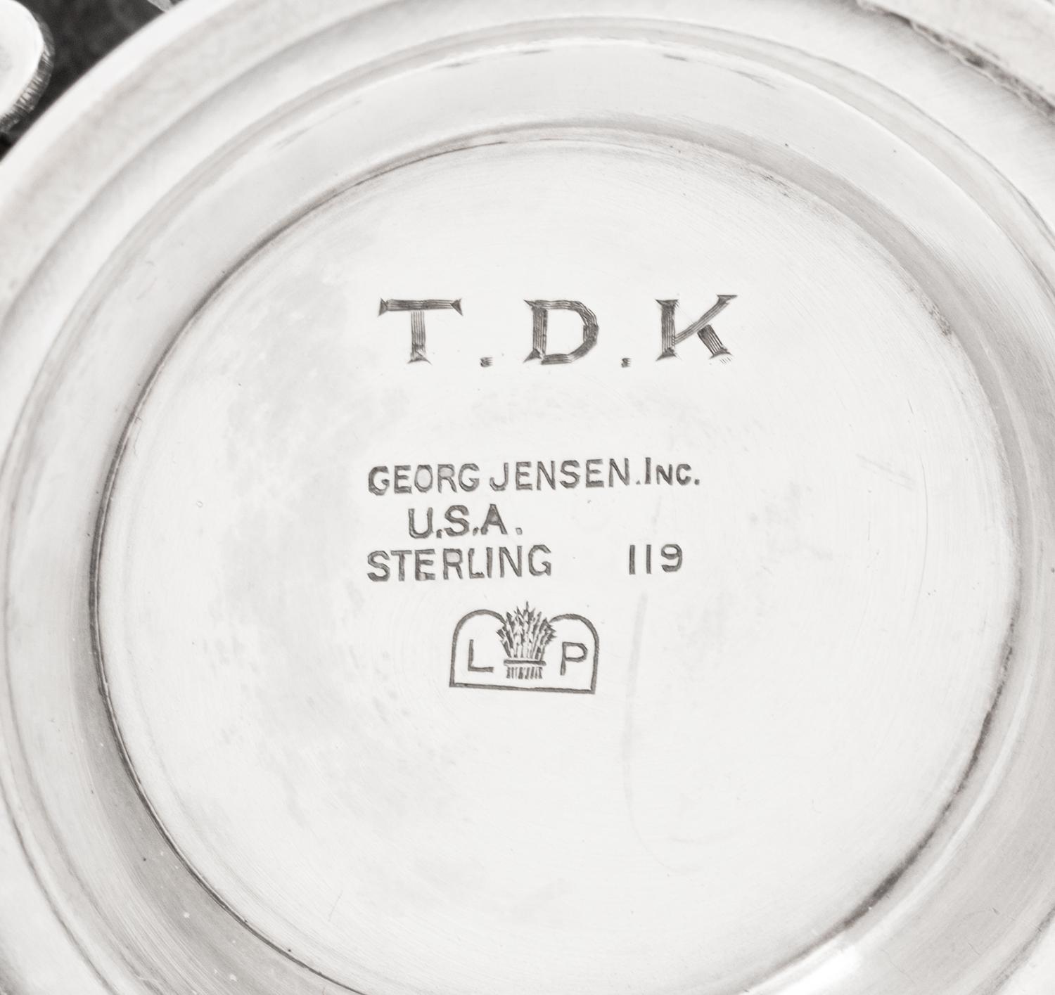 A Group of Georg Jensen Silver Articles