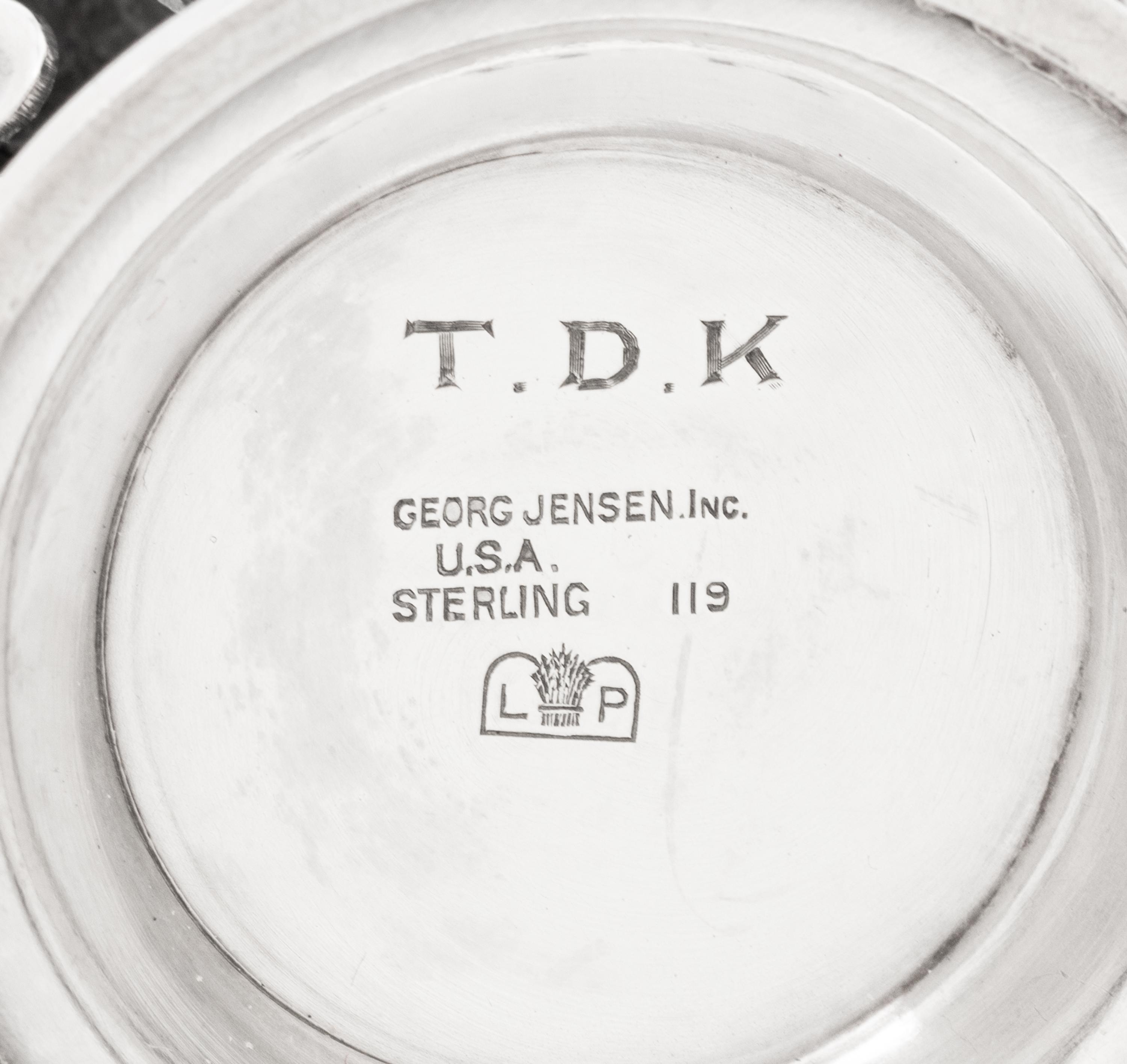 A Group of Georg Jensen Silver Articles