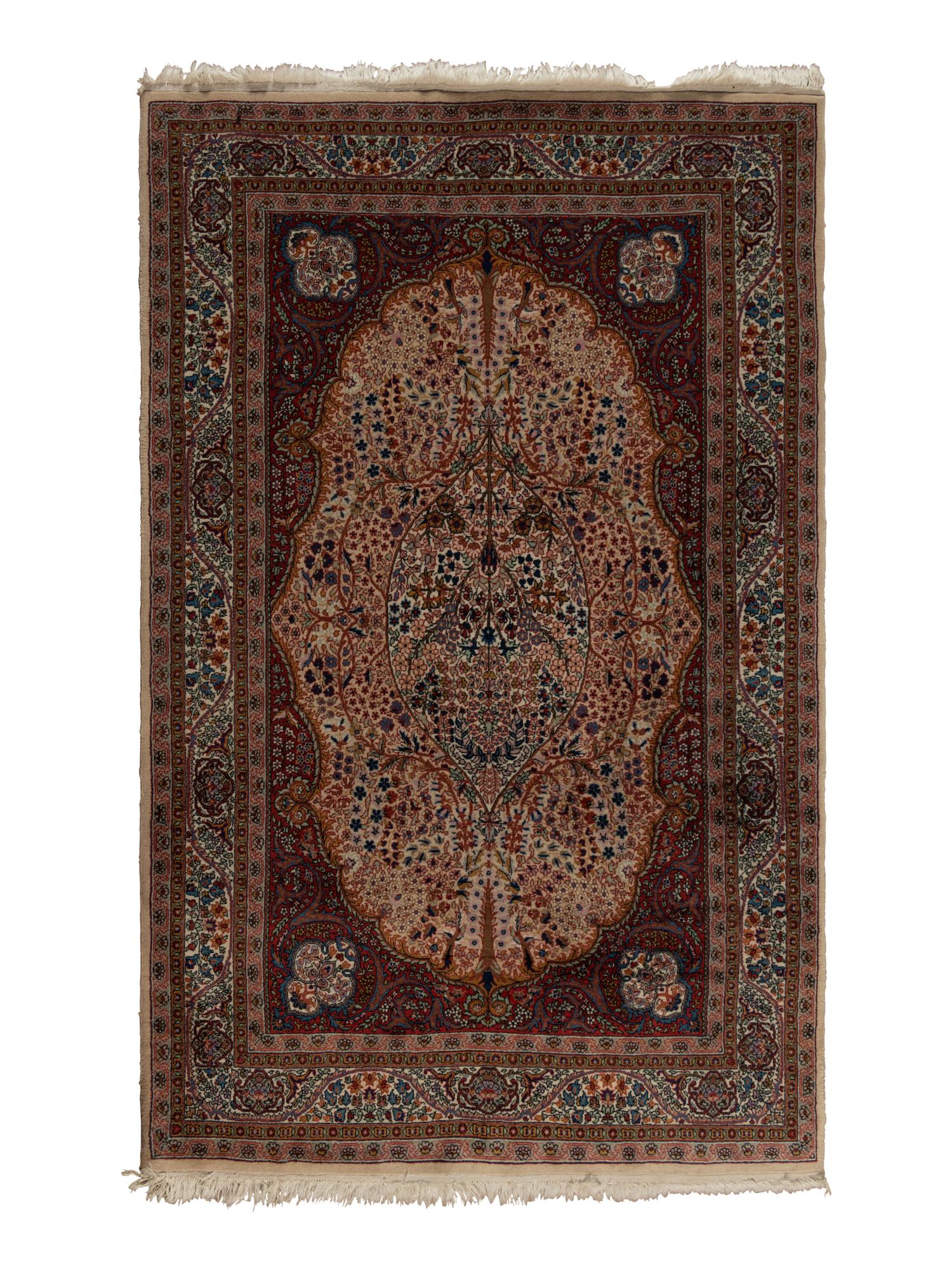 A Kirman Wool Rug