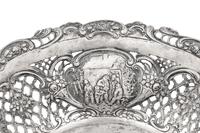 A German Silver Reticulated Basket