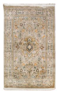 A Sino-Persian Silk Rug 6 feet x 4 feet. — SECOND HALF 20TH CENTURY
