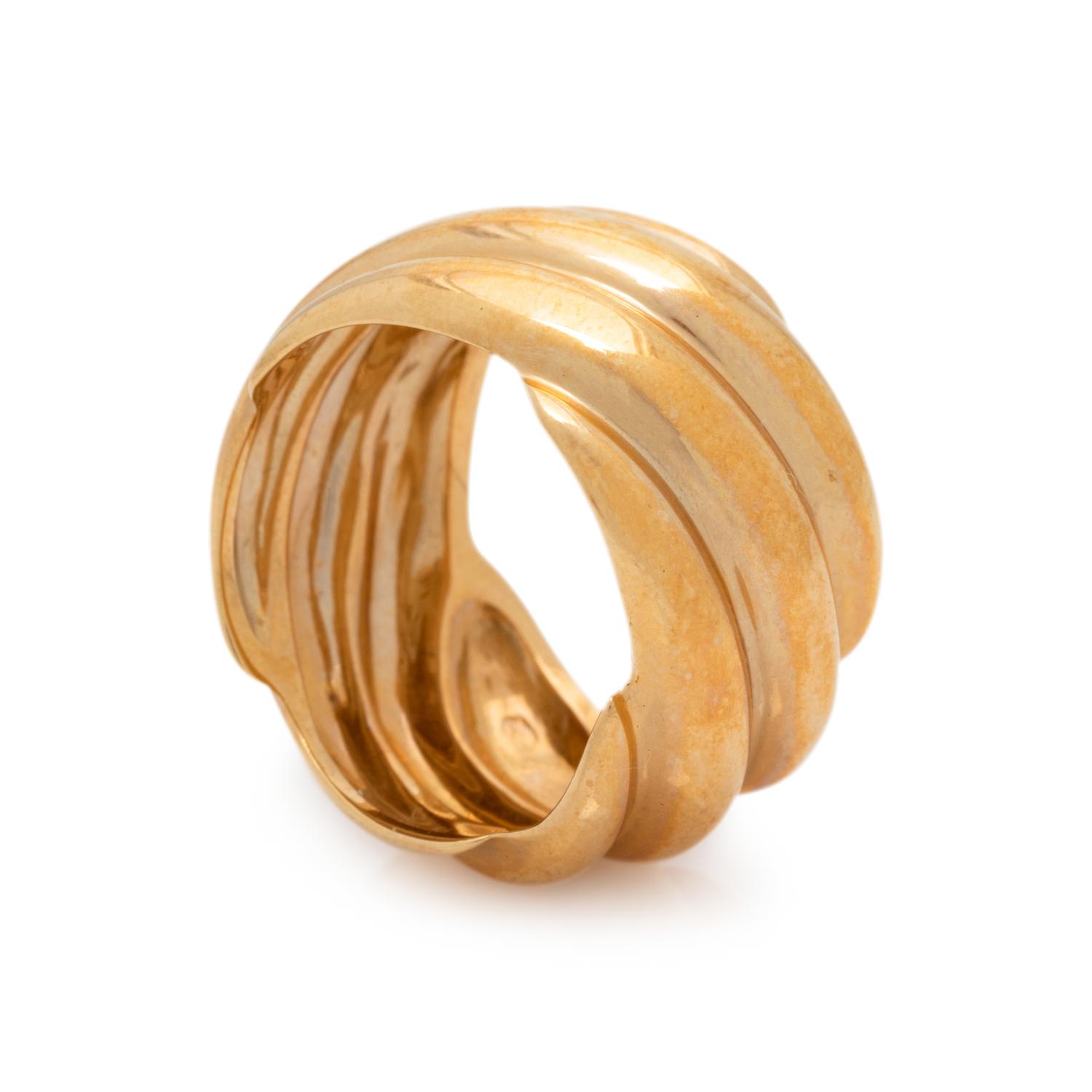 YELLOW GOLD RING