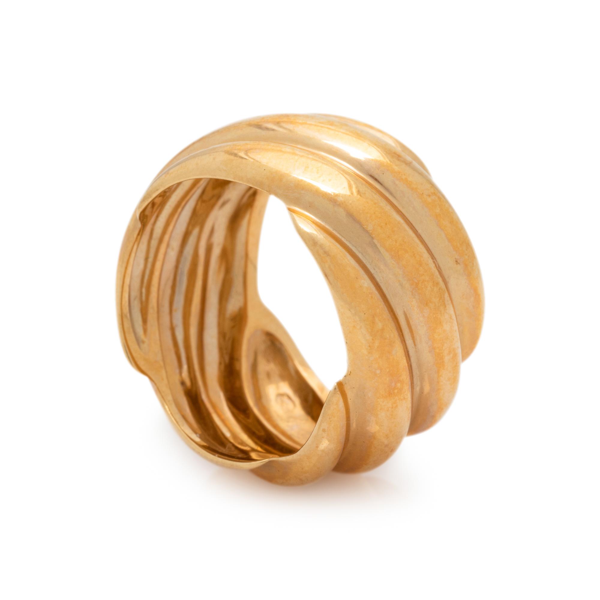 YELLOW GOLD RING