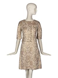 Givenchy Brocade Dress and Jacket, Early 1960s