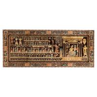 A Large Egyptian Style Marquetry Wall Panel