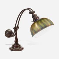 Tiffany Studios A "Counter-Balance" Table Lamp, circa 1905