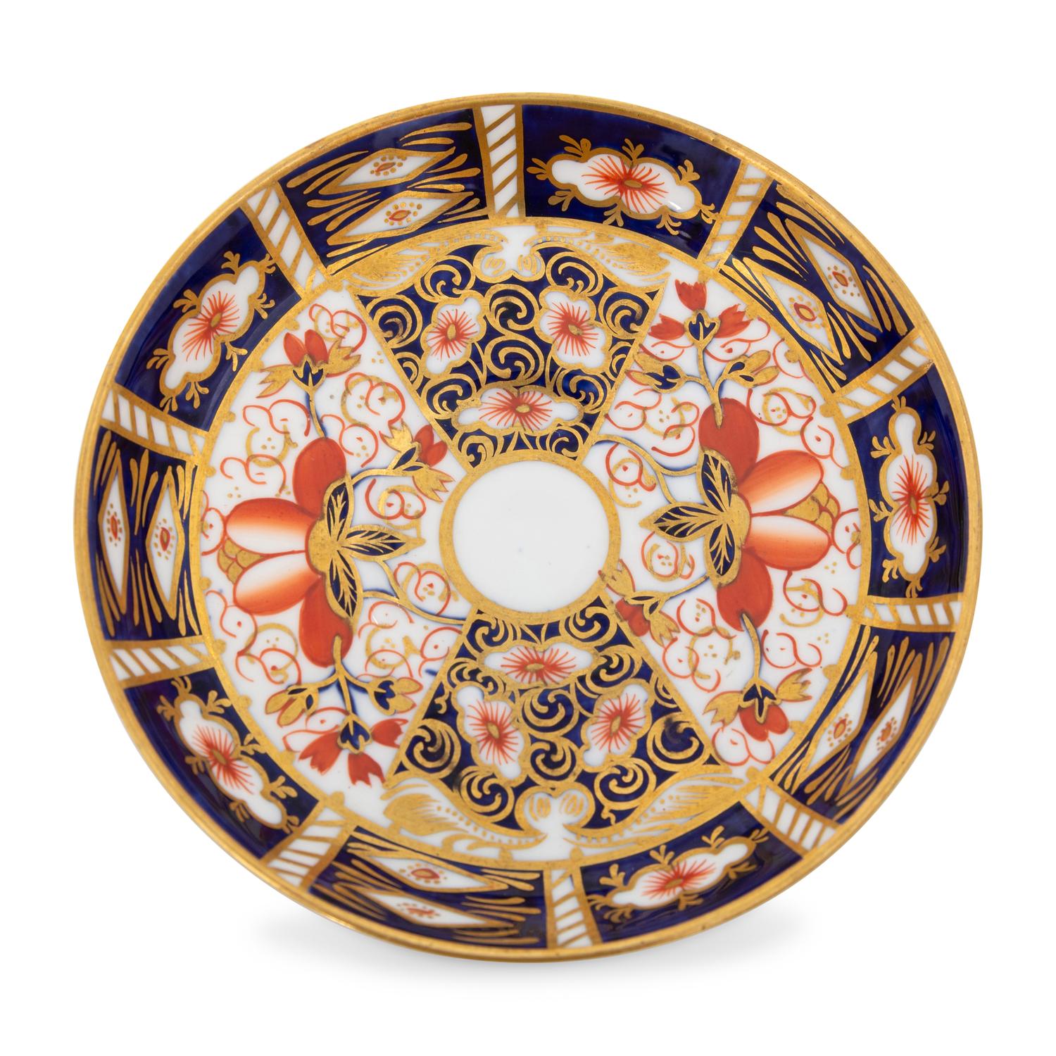 A Royal Crown Derby Imari Porcelain Part Tea Service