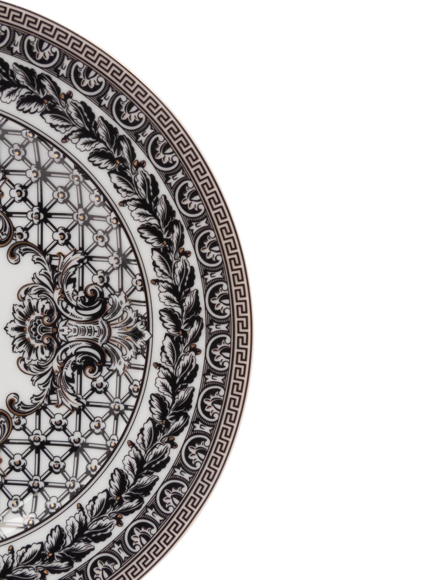 A Group of Versace Marqueterie Porcelain Dinnerware