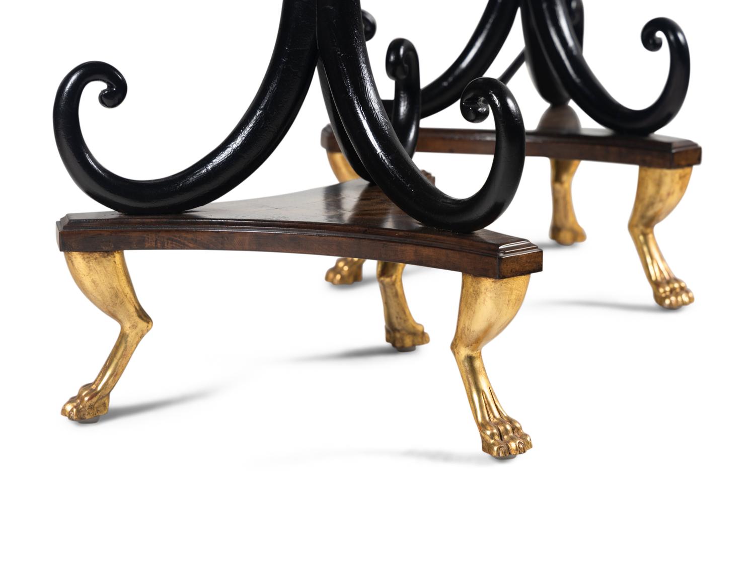 A Pair of Ebanista Savoy Side Tables