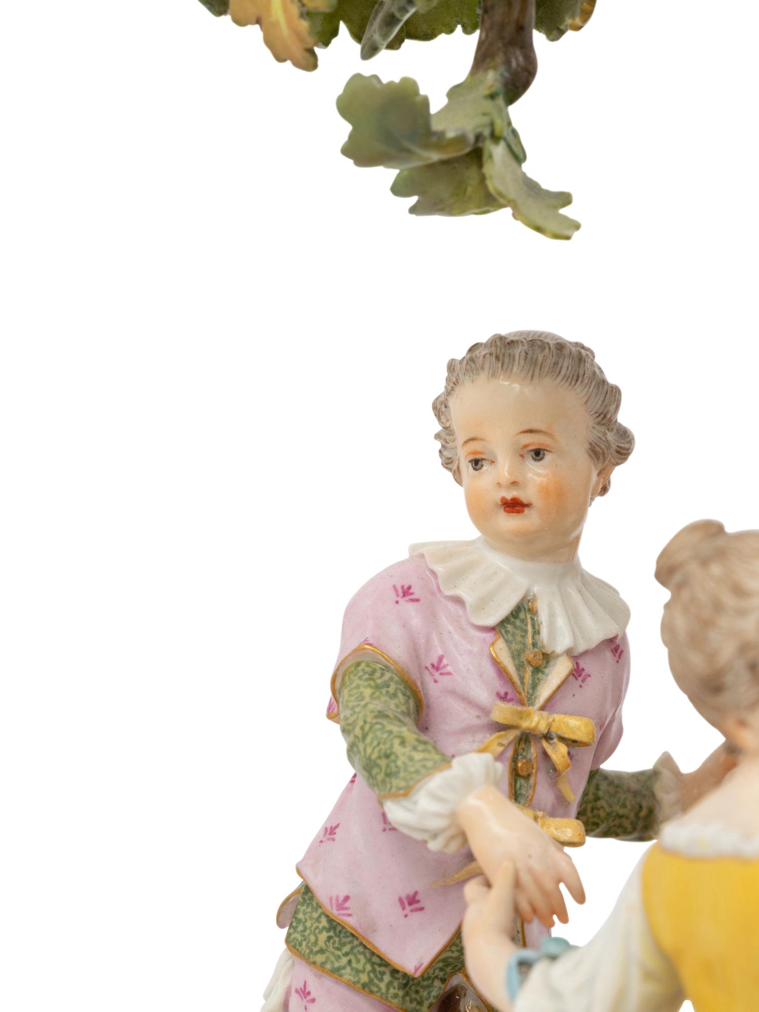 A Meissen Porcelain Figural Group