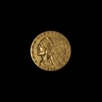 A 1925-D Indian Head $2.50 Gold Coin