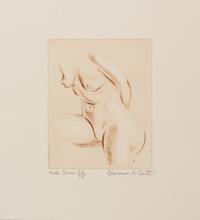 Clarence Carter, (20th century), Nude Torso, 1987