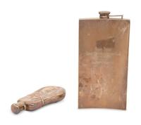 Two American Silver Flasks