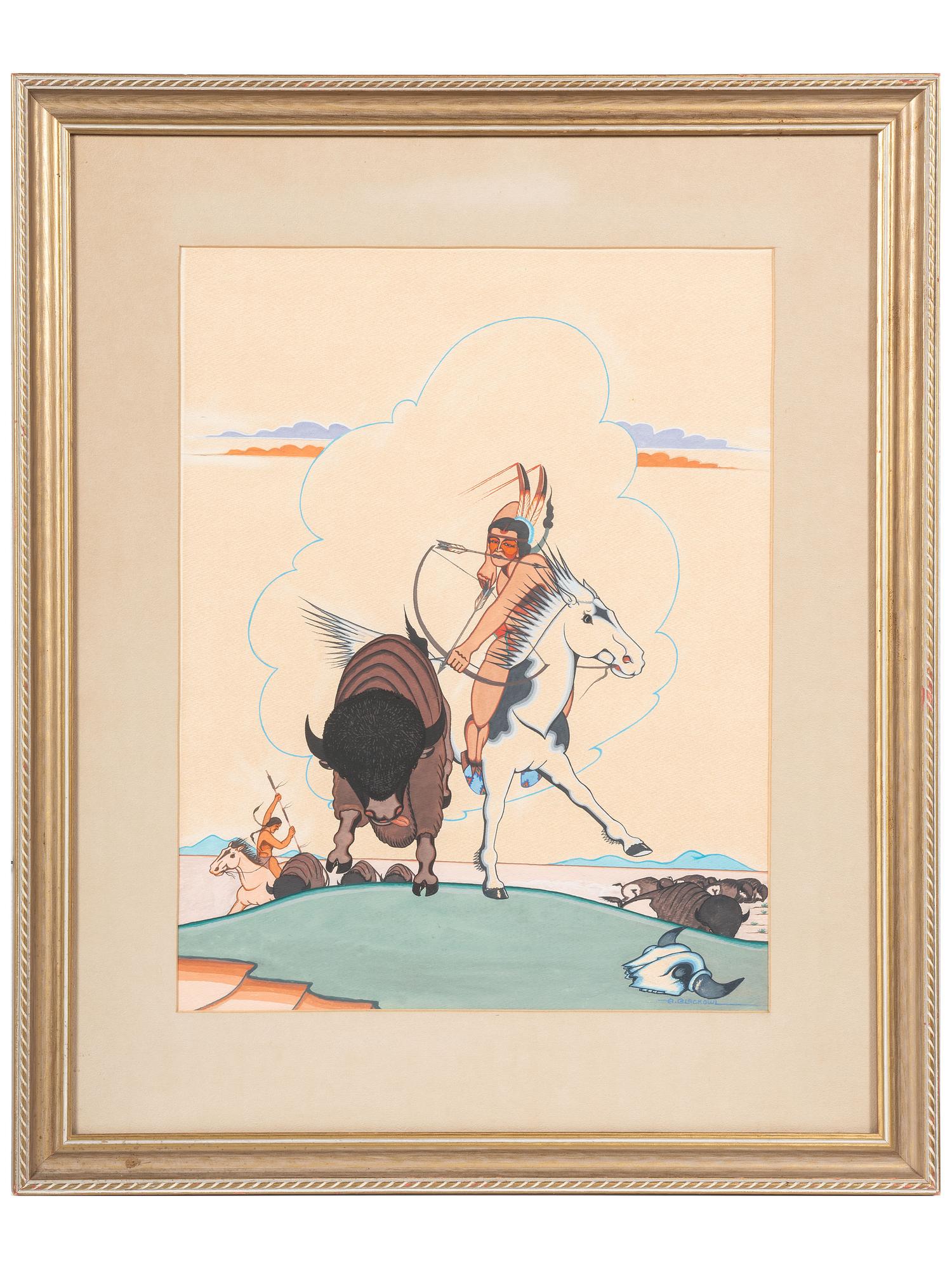 untitled, buffalo hunt