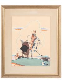 untitled, buffalo hunt