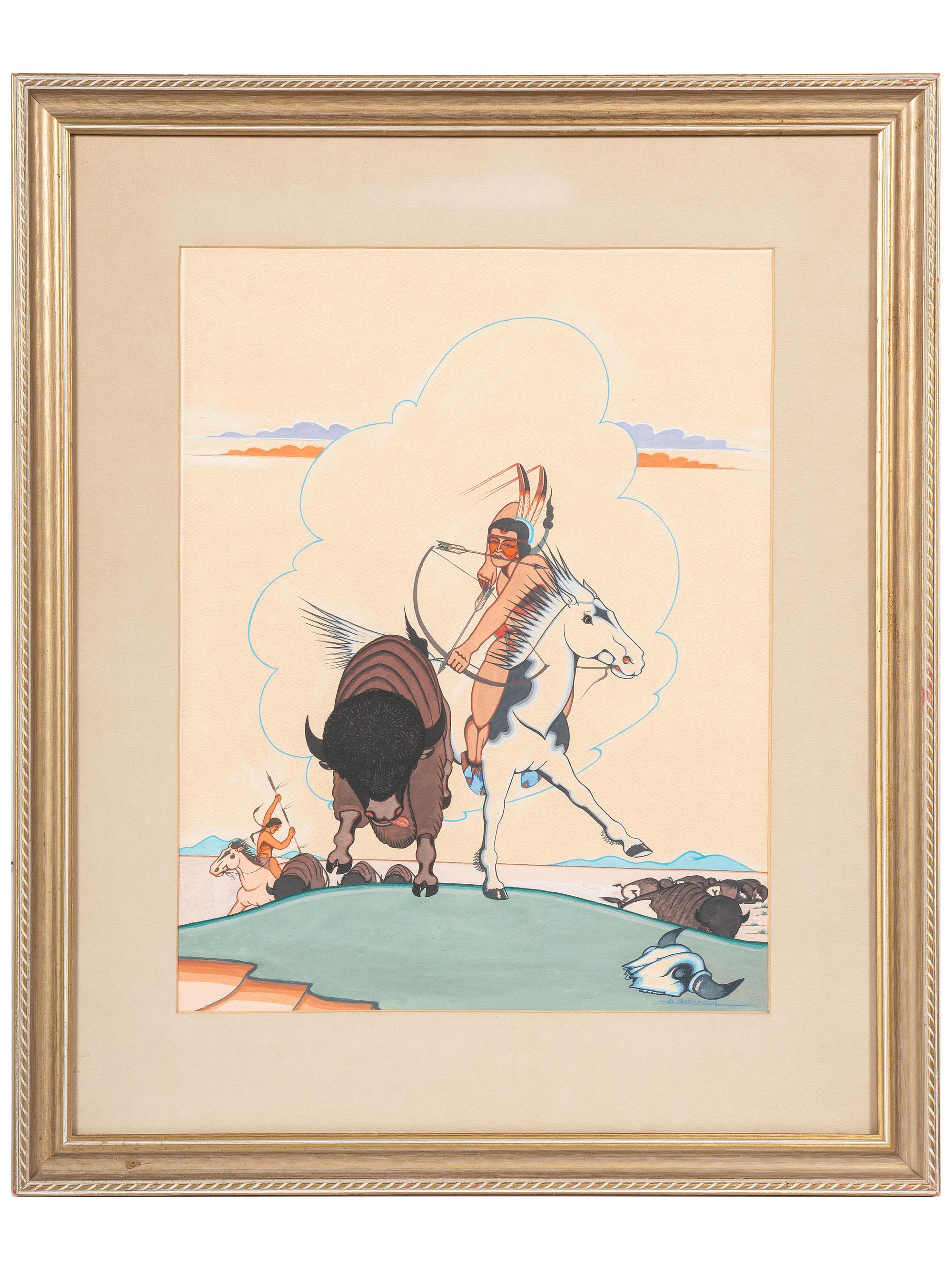 untitled, buffalo hunt