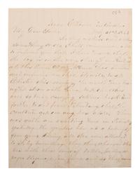 [CIVIL WAR]. WOMACK, E. Lockett. Autograph letter signed ("E.L. Womack") as Confederate soldier, Company D, 18th Virginia Infantry, describing the Battle of the Crater during the Siege of Petersburg.