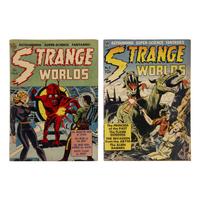 [Comics]. Strange Worlds #3 and #6. New York: Avon Periodicals, Inc., 1951, 1952.