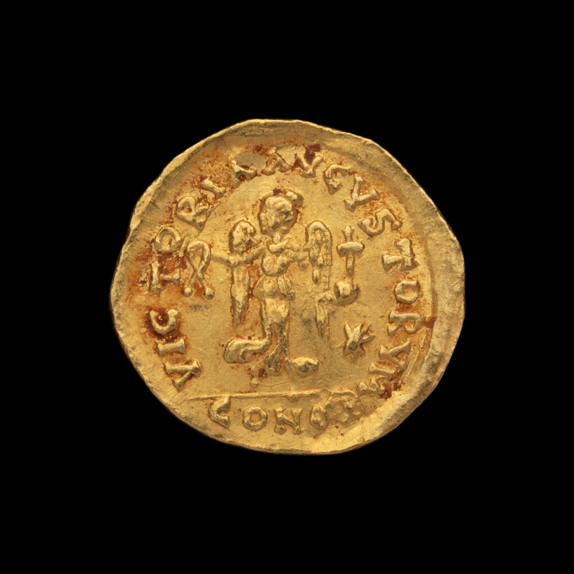 [ANCIENTS] EASTERN ROMAN EMPIRE. Basilicus (c. 475 AD). Av Tremissis (1.4g, 15mm)