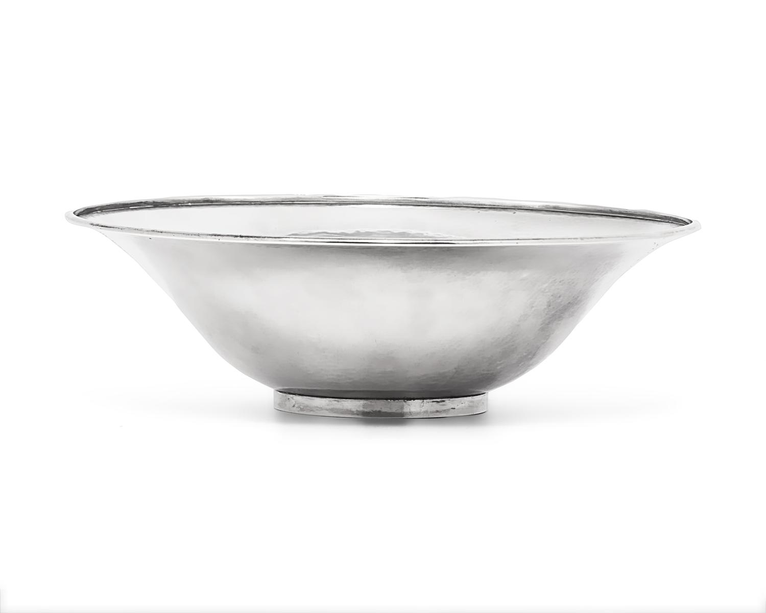 A Georg Jensen Silver Footed Bowl