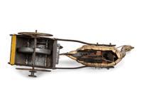 A Lehmann 'Kamerun' Tin Lithograph Ostrich Cart Toy