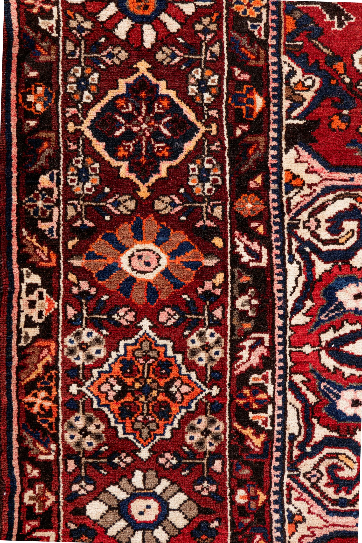 A Heriz Wool Rug