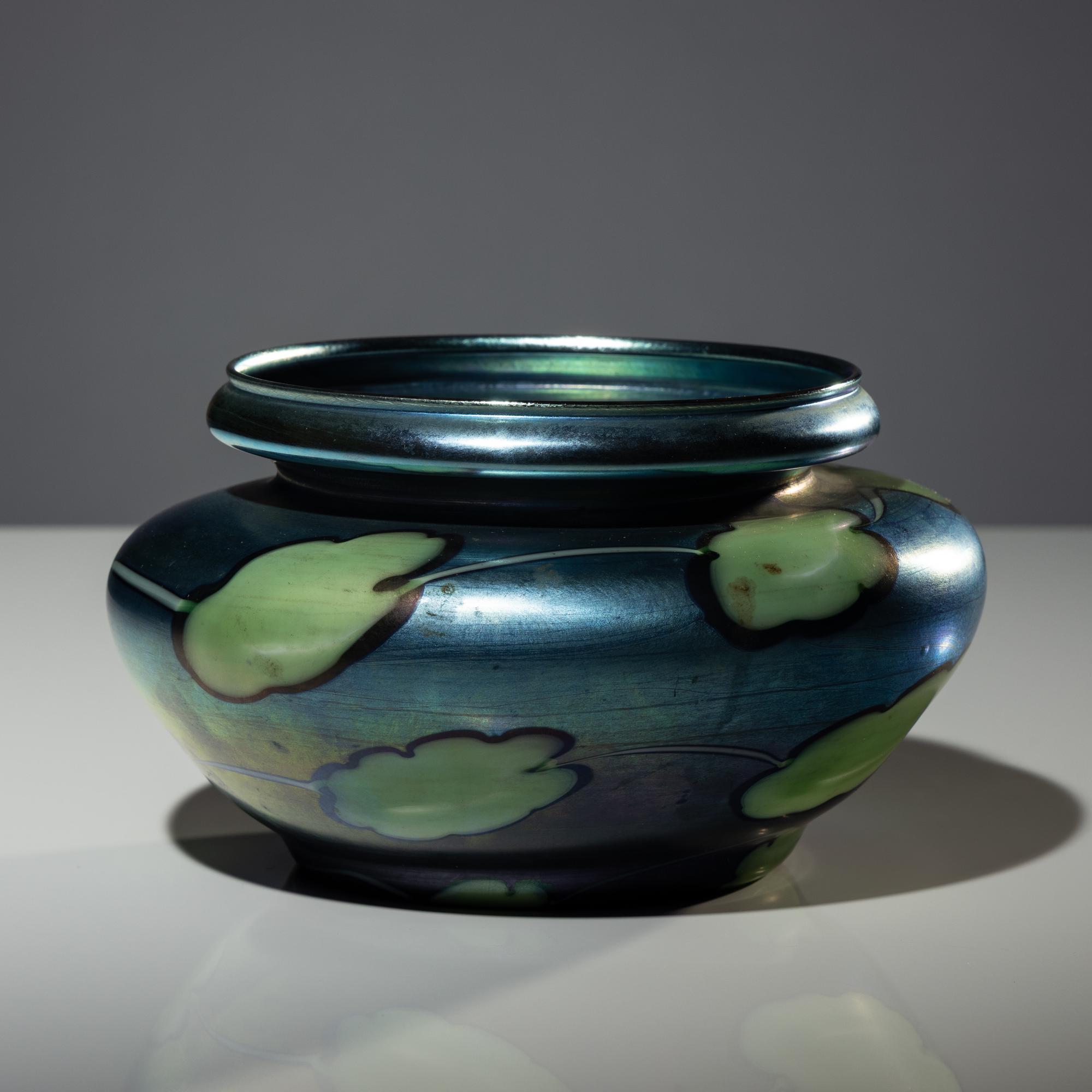 Vase with lily pads, c. 1918