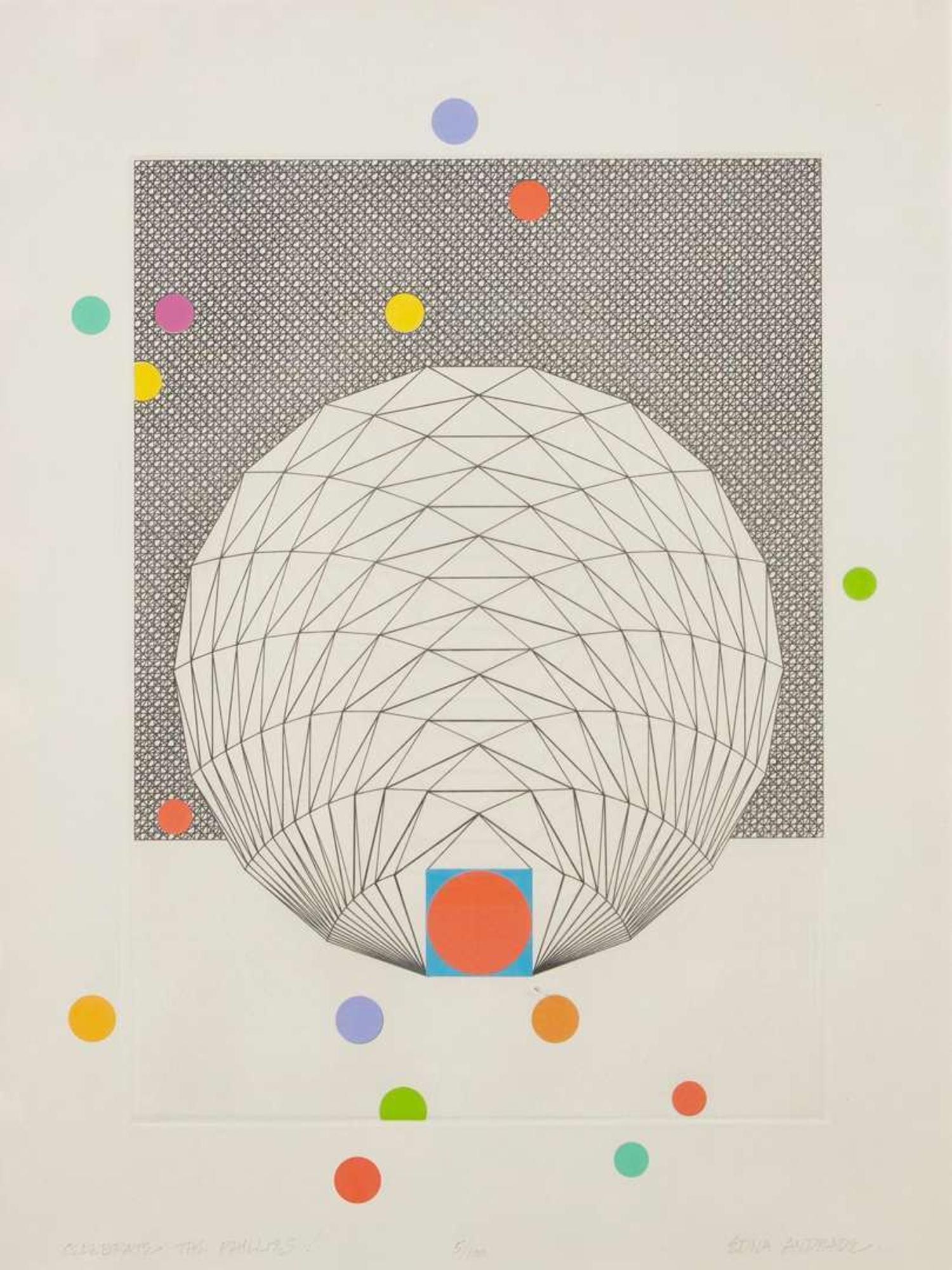 Edna Andrade (American, 1917-2008), Celebrate the Phillies, from The Philadelphia Portfolio