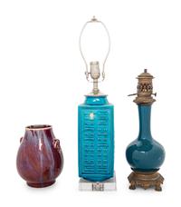 Three Chinese Porcelain Vases