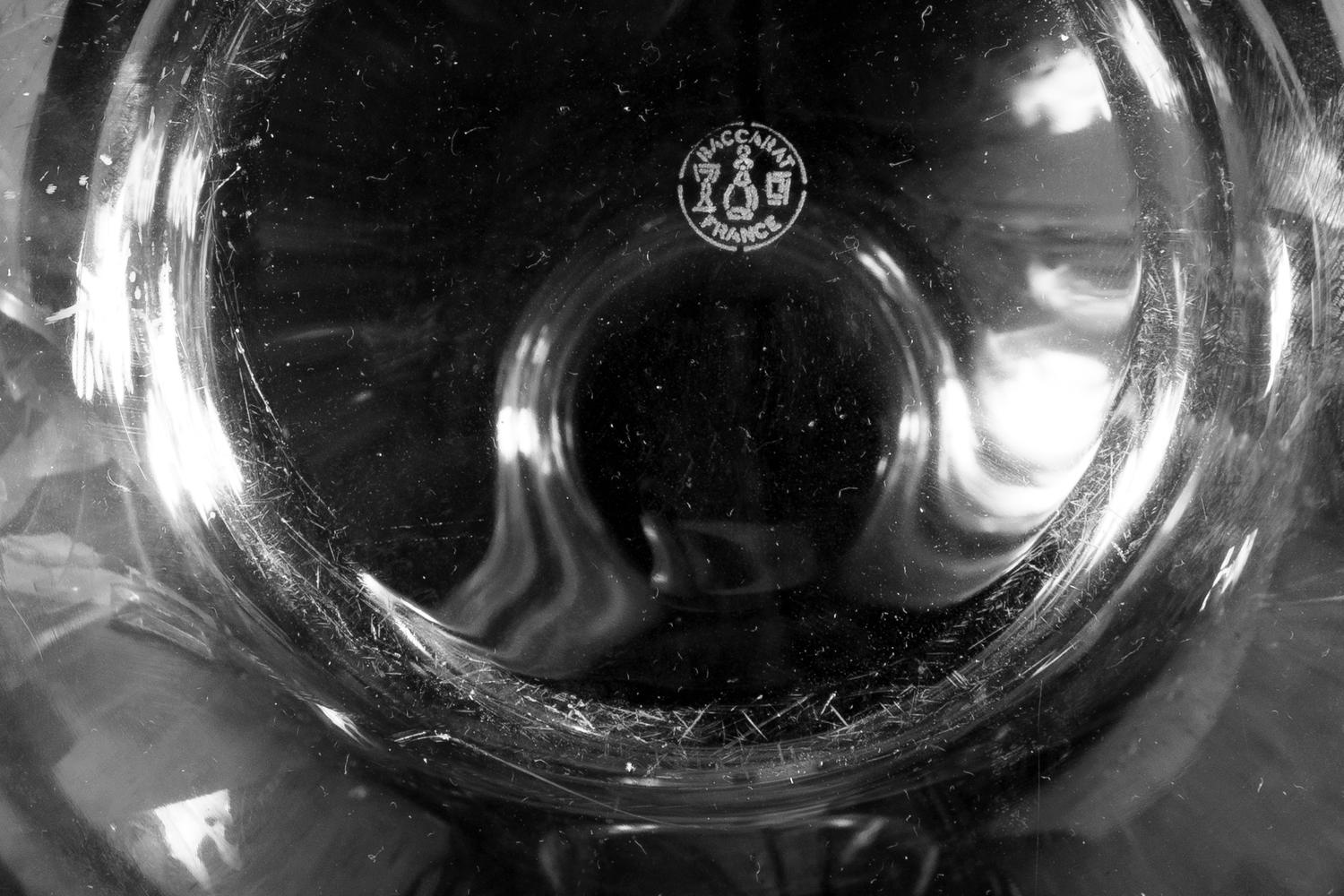 A Baccarat Glass Vase