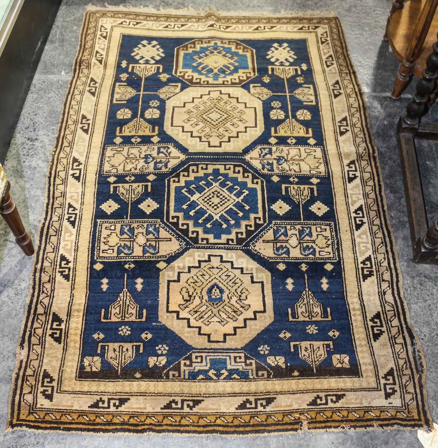 A Northwest Persian Wool Rug 4 feet 10 inches x 3 feet 3 inches. — 1ST HALF 20TH CENTURY