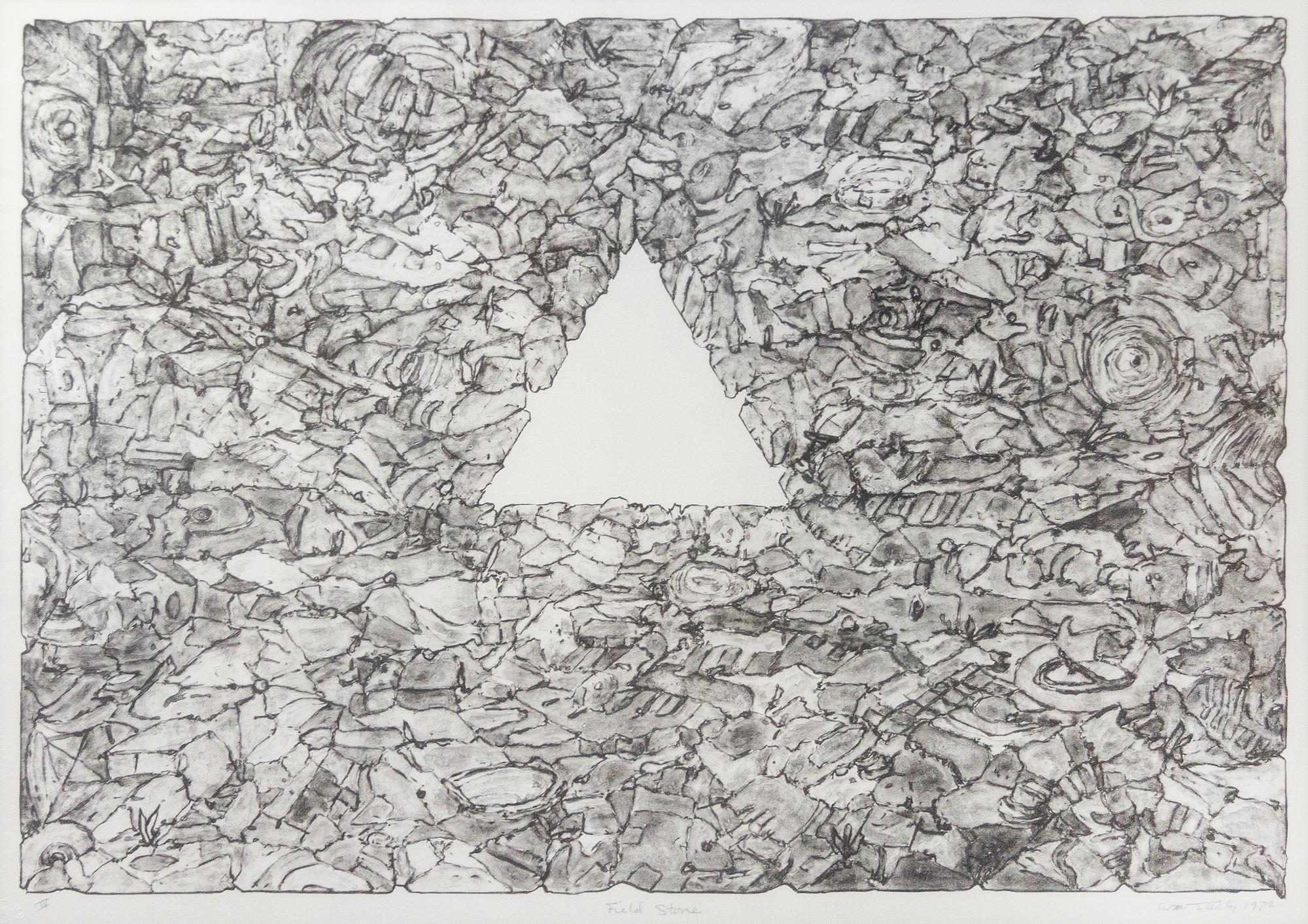 William T. Wiley, (American, b. 1937), Field Stone, 1972