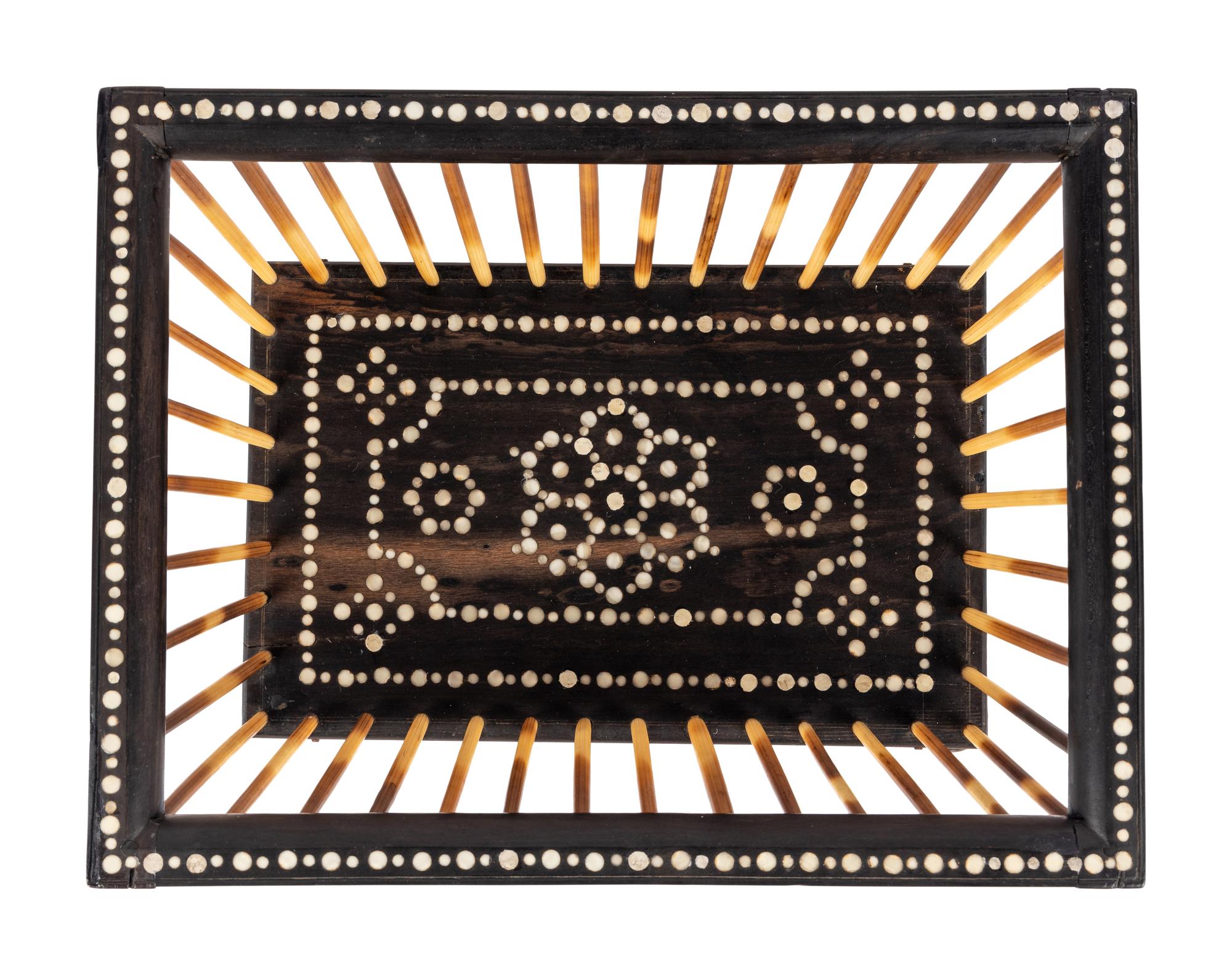 An Anglo-Indian Quill Basket
