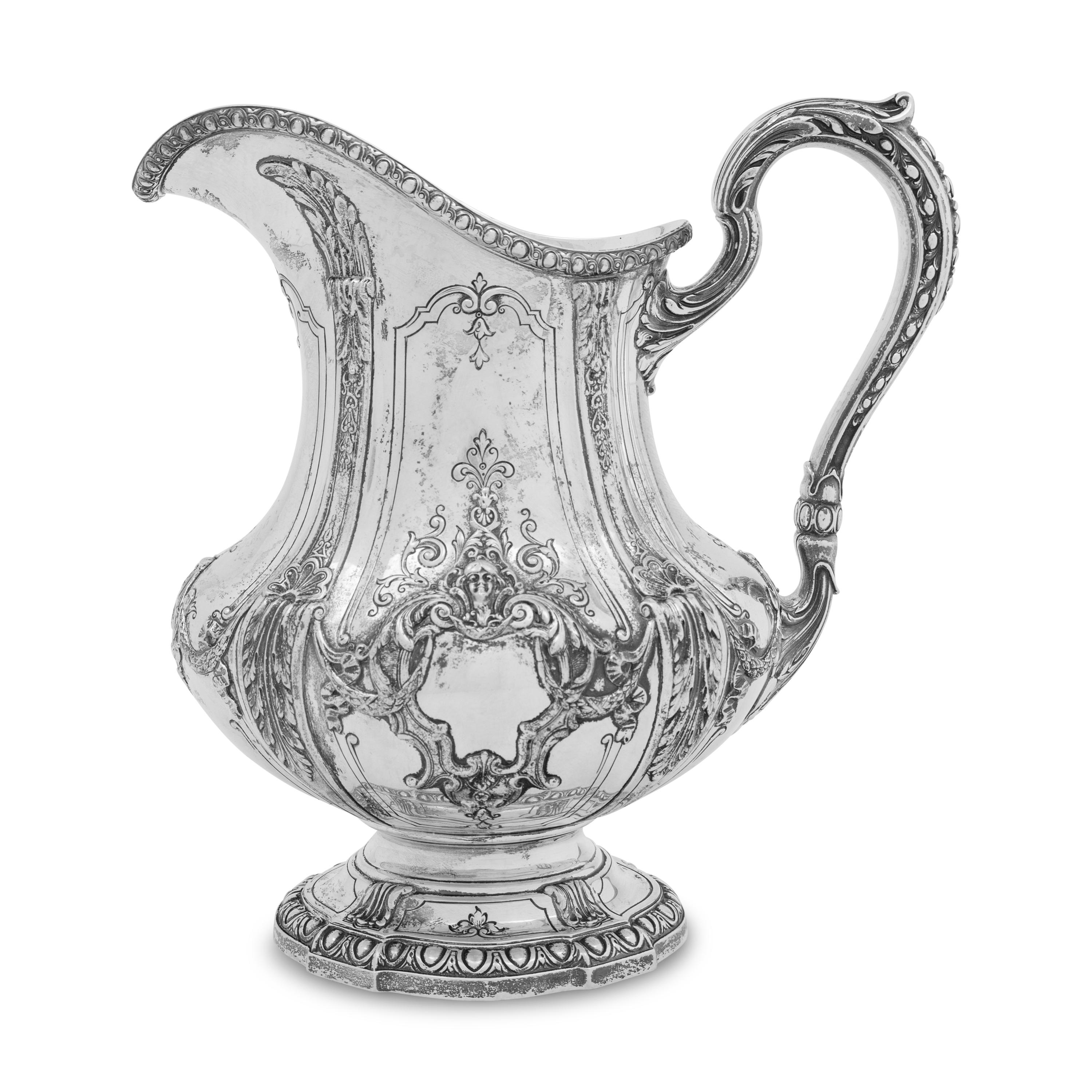 An American Silver Water Pitcher