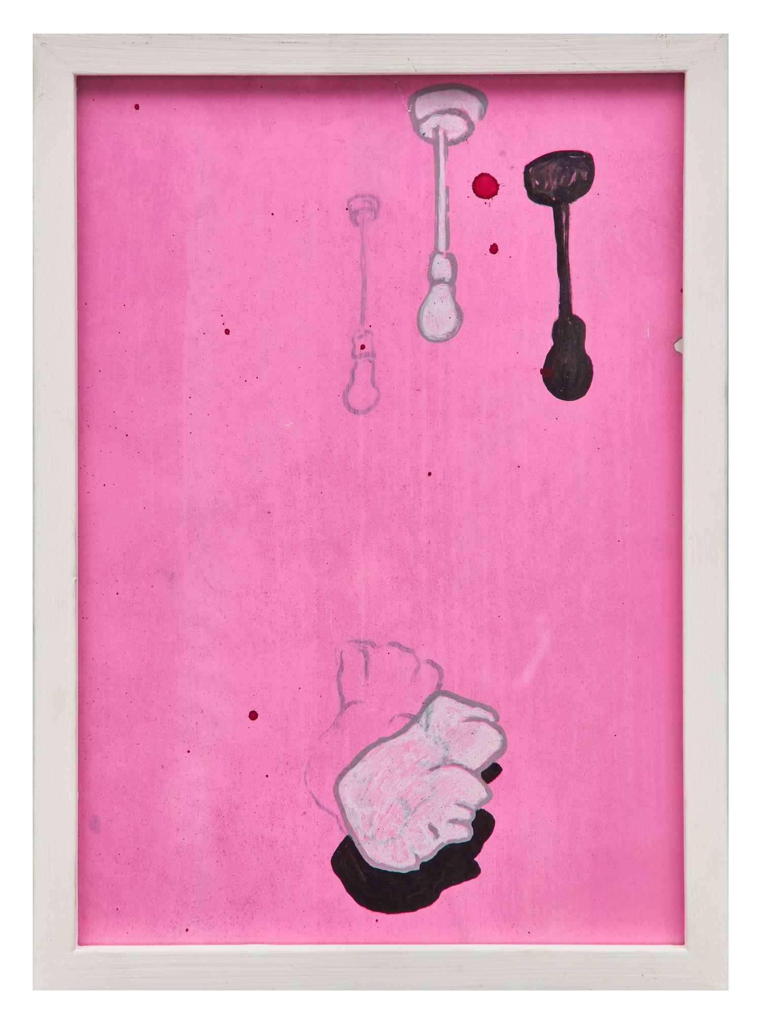 Weak Eyes / Soft Hair , 2000 (two works)