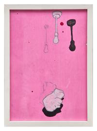 Weak Eyes / Soft Hair , 2000 (two works)