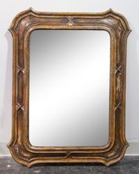 An Italian Painted Mirror Height 41 inches. — MID-20TH CENTURY