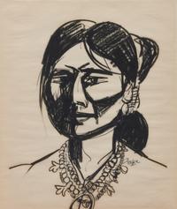 Portrait of a Native American Woman