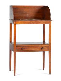 A George III Mahogany Wash Stand