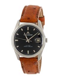 JAEGER-LECOULTRE, REF. E557/1 STAINLESS STEEL 'MASTER MARINER' DATE WATCH WITH JLC BUCKLE