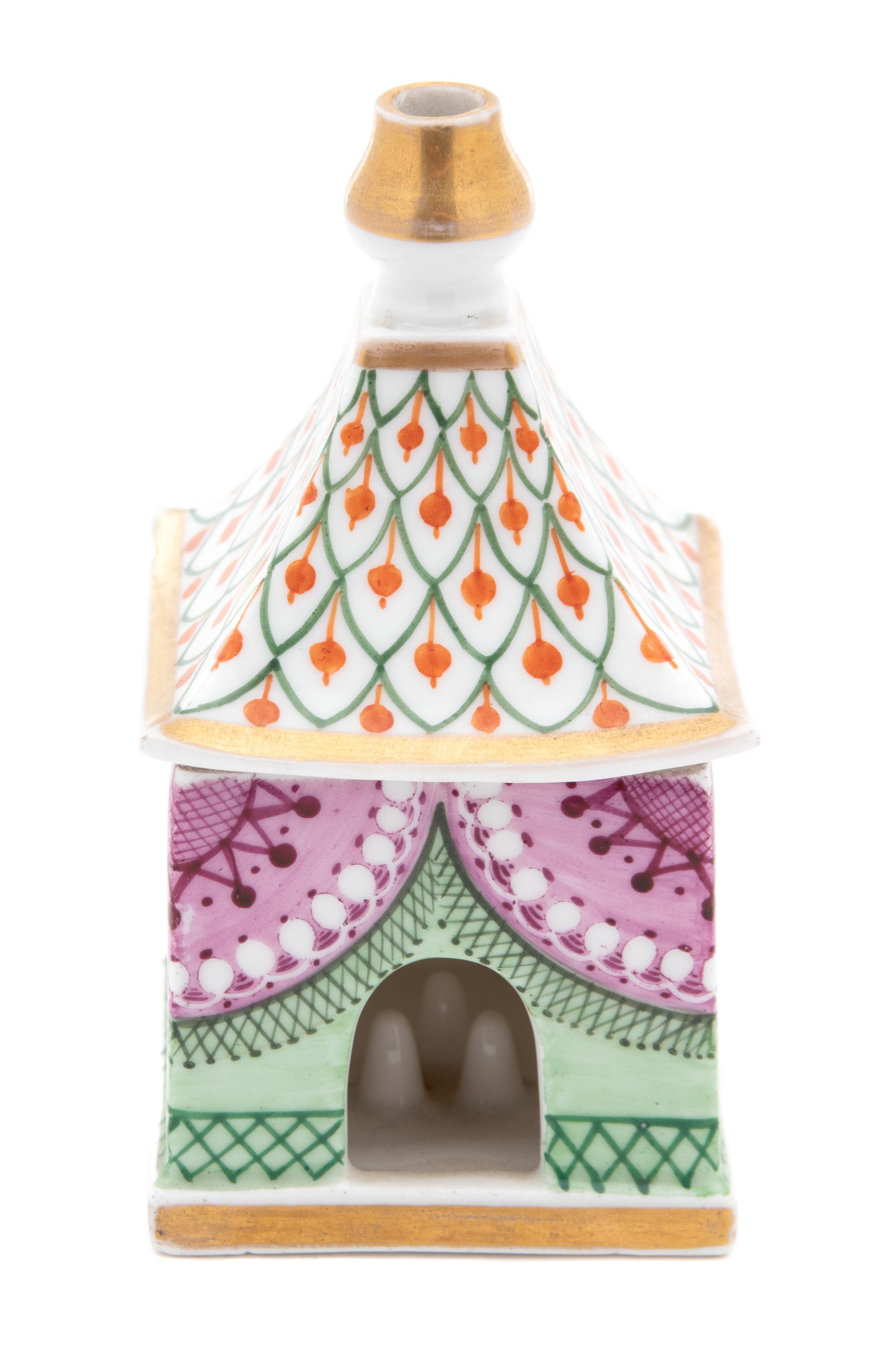 An English Porcelain Pastille Burner