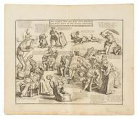 [MISSISSIPPI BUBBLE] [Het Groote Tafereel der Dwaasheid. Amsterdam: D. Onder de Linden, ca 1720.]