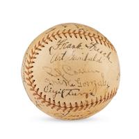 A 1936 St. Louis Cardinals Team Signed Autograph Baseball (Beckett Authentication Services Letter of Authenticity)