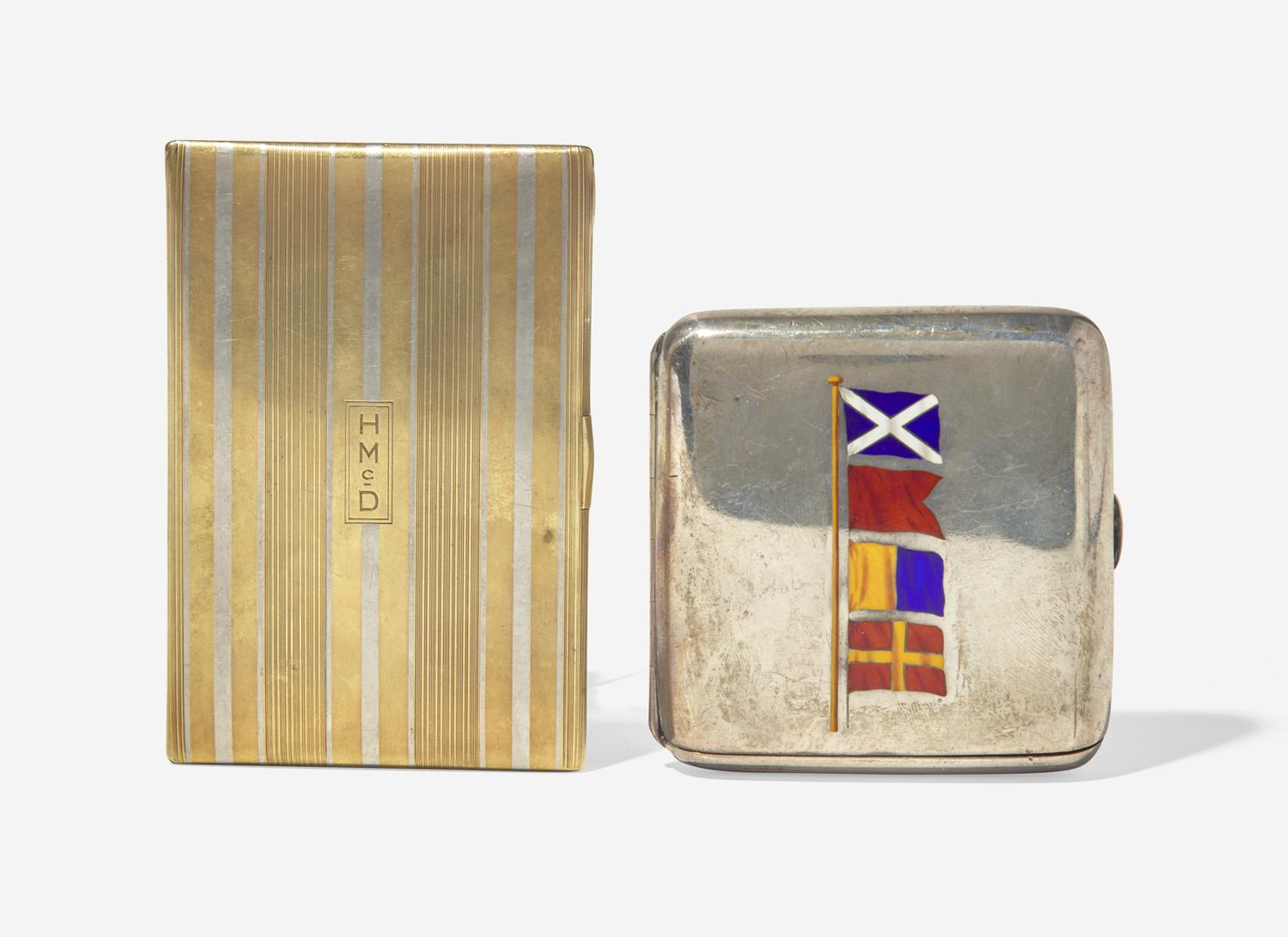 Two Cigarette Cases