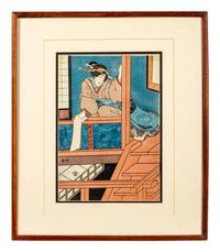 Kikukawa Eizan (1787-1867), Utagawa Toyokuni (1769-1825) and After Kitagawa Utamaro