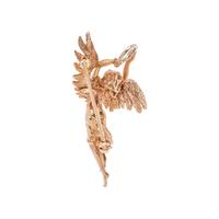 YELLOW GOLD ANGEL PENDANT/BROOCH