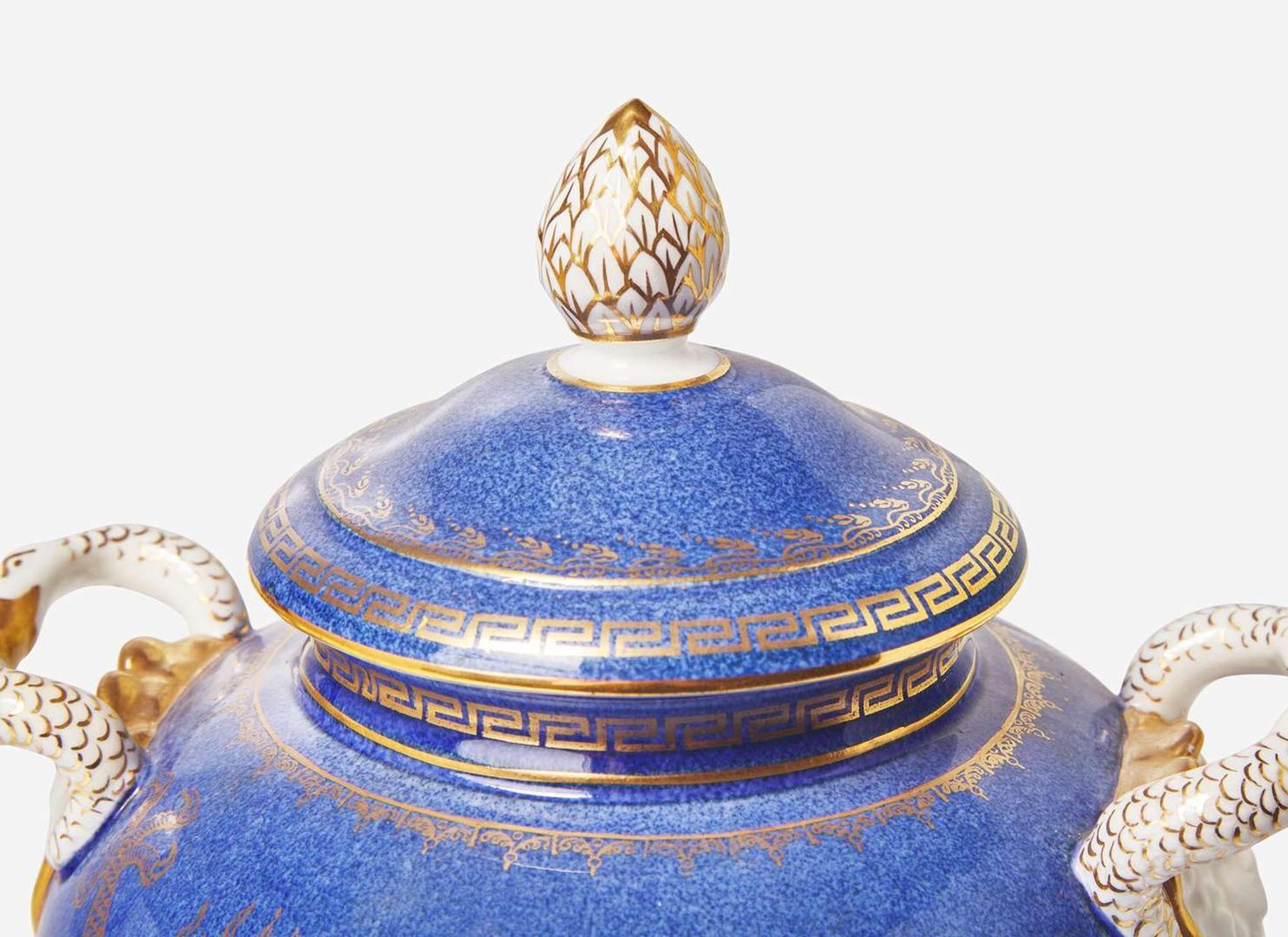 A Wedgwood Dragon Lustre Vase and Cover, UK, circa 1915