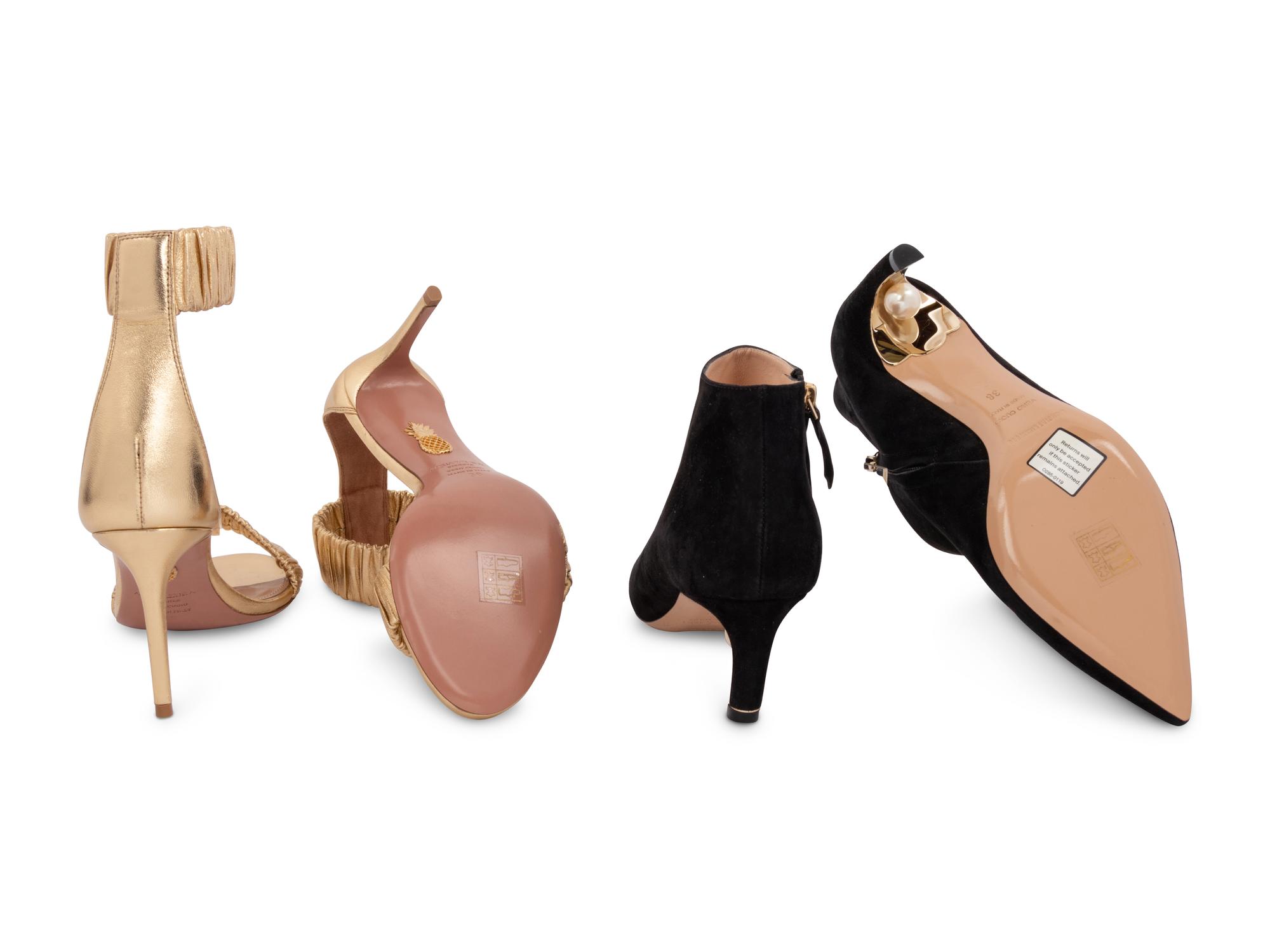 Two Pairs of Designer Shoes: One Acquazzura & One Nicolas Kirkwood, 2015-20s