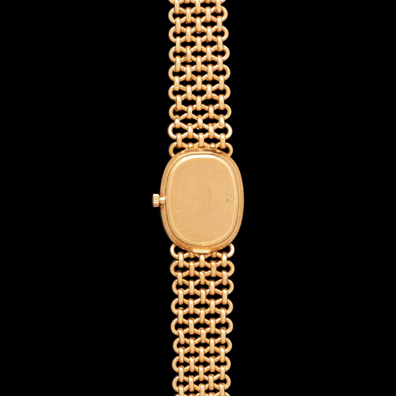 PATEK PHILIPPE, 18K YELLOW GOLD 'ELLIPSE' WATCH
