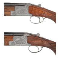*Consecutively Numbered Pair of Browning Custom Shop B25 20 Gauge Shotguns in Travel Case